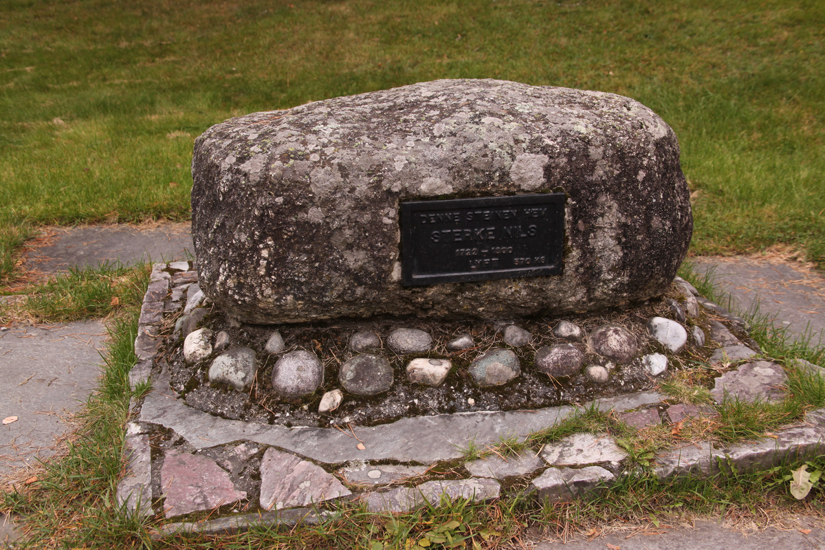 Sterkenilssteinen på Dyrskuplassen