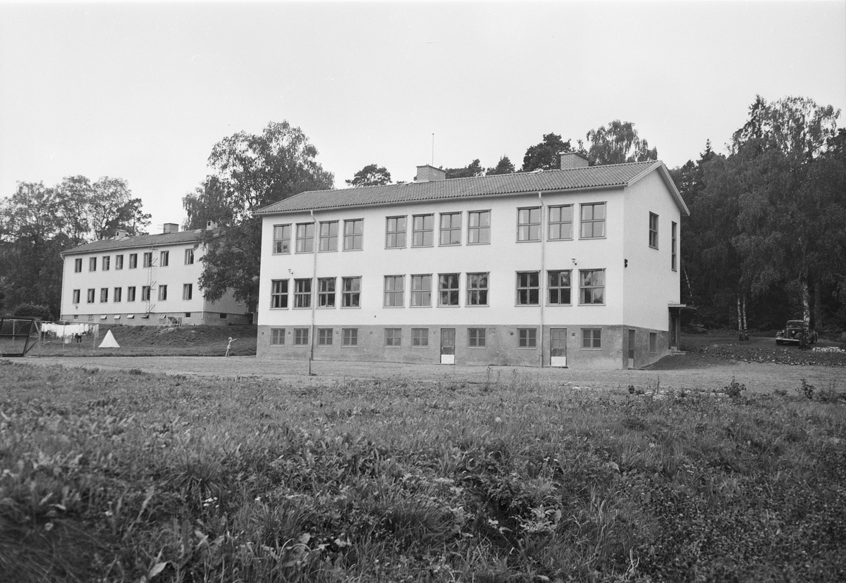 Byggnad, Almunge, Uppland 1951