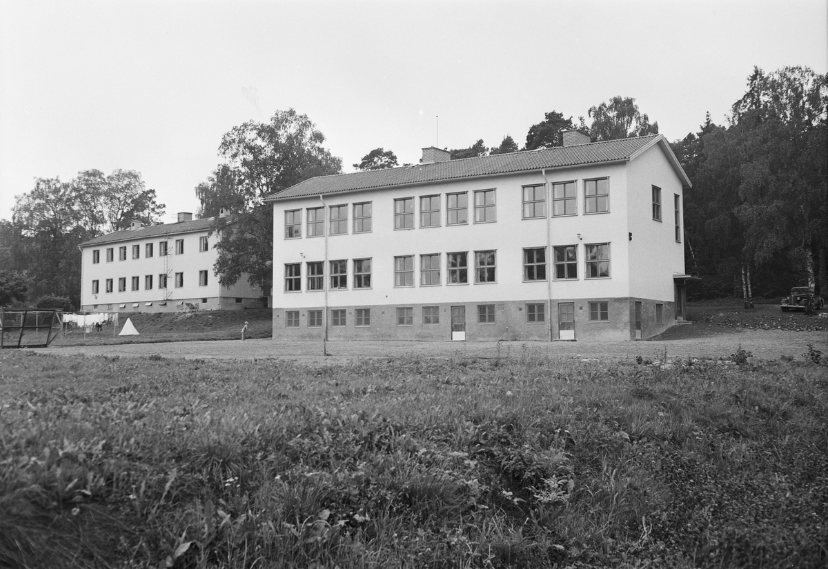 Byggnad, Almunge, Uppland 1951