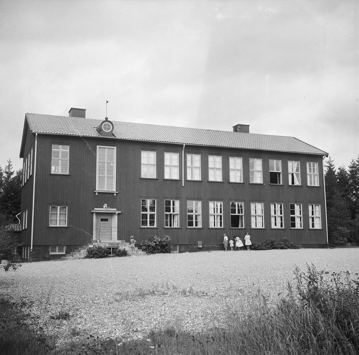 Snesslinge skola, Börstils socken, Uppland 1951