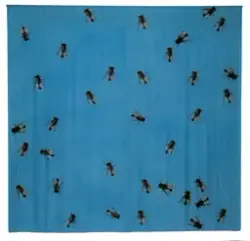 Flyg då flugur [Stofftrykk]