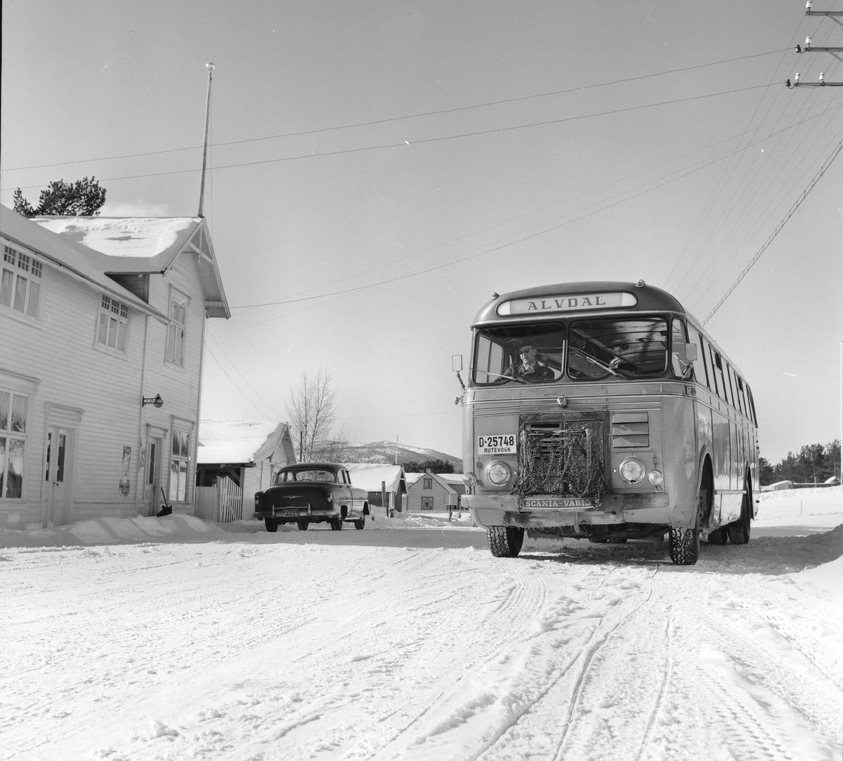 Buss klar for avgang