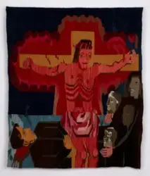 Kaj Munks død [Billedvev]