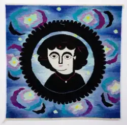 Stjernenatt/ Koptisk hode [Billedvev]