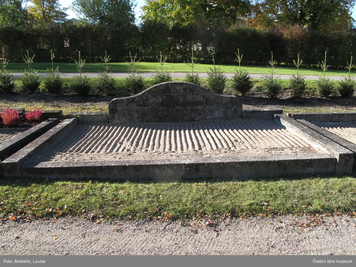 Norra Nora kyrkogård Inventering av kulturhistoriskt värdefulla gravvårdar 2016, Kvarter 21.