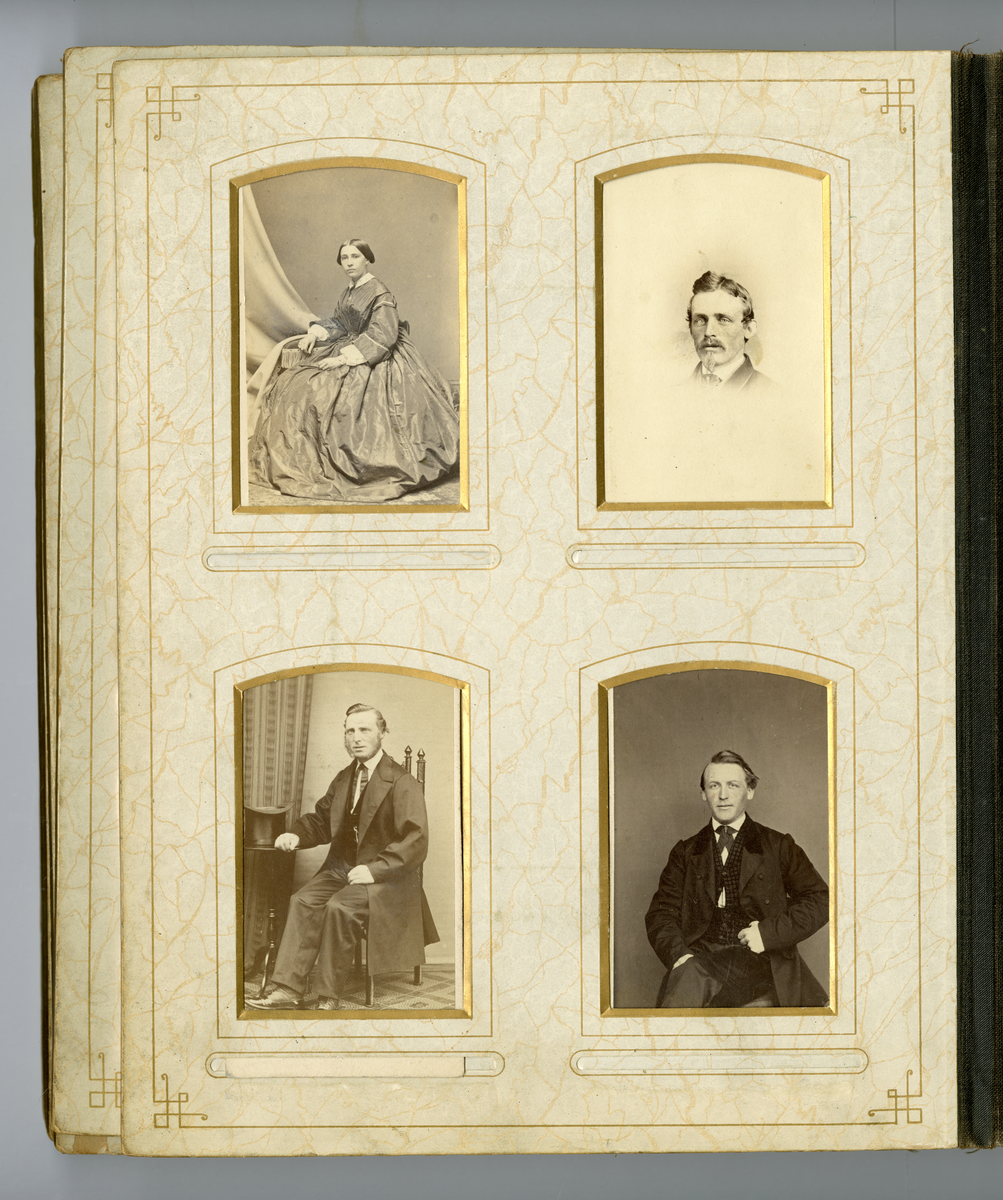 Portrett av ukjent mann, ca. 1865

Påskrift Bak: C. A. Nielsen. Photograph. Skien.
