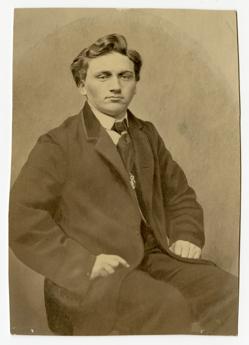 Portrett av mann, ca. 1860-tallet