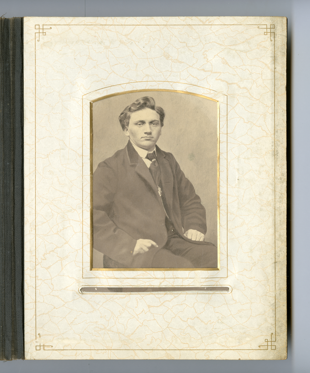 Portrett av mann, ca. 1860-tallet