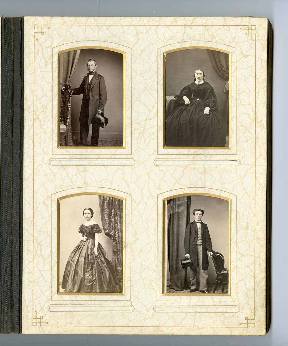 Portrett av mann, ca. 1860-tallet