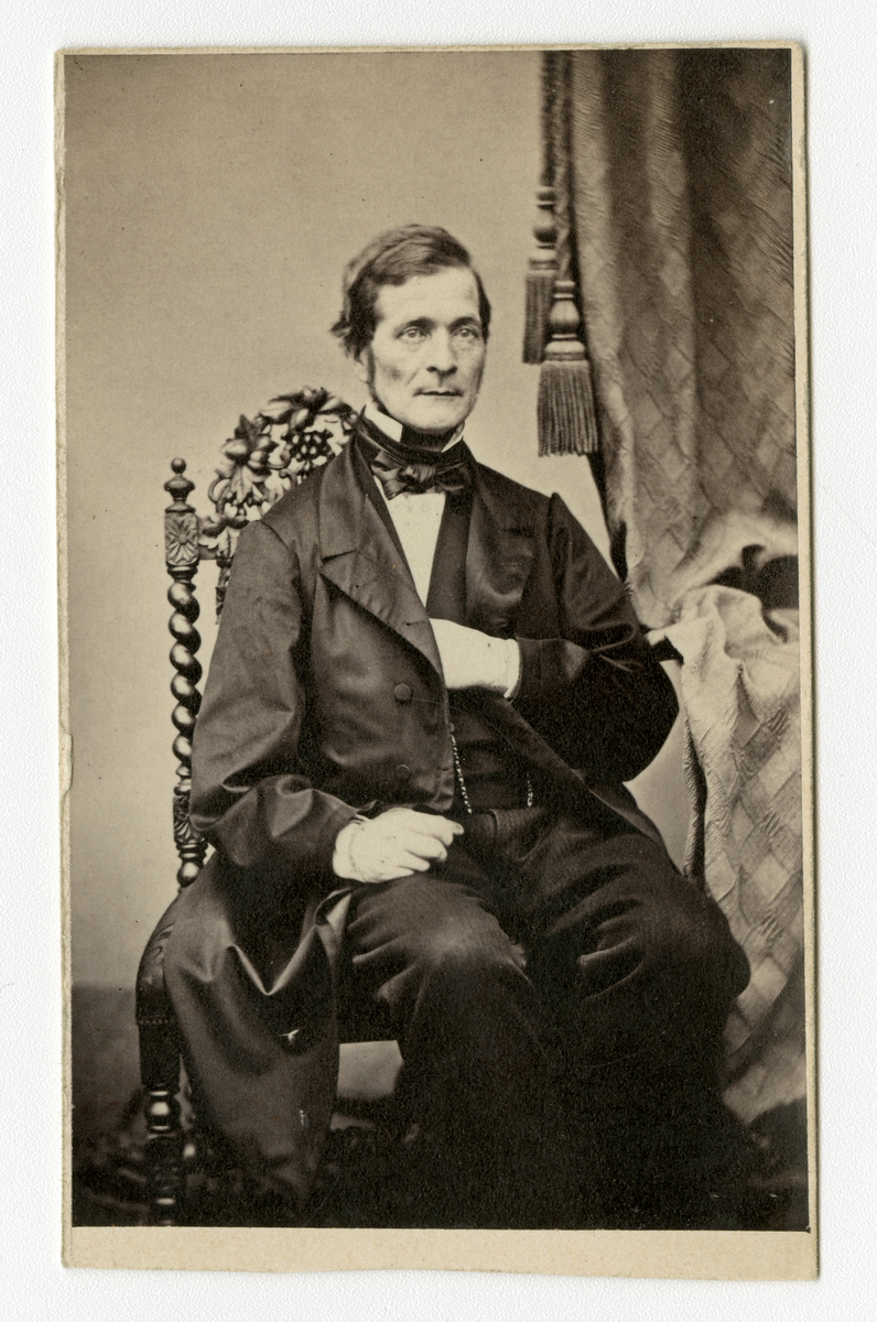 Portrett av mann, ca. 1860-tallet