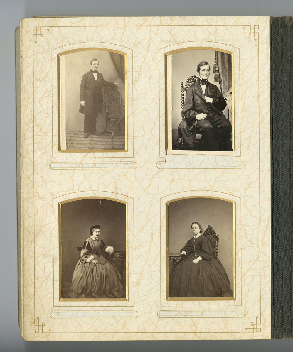 Portrett av mann, ca. 1860-tallet
