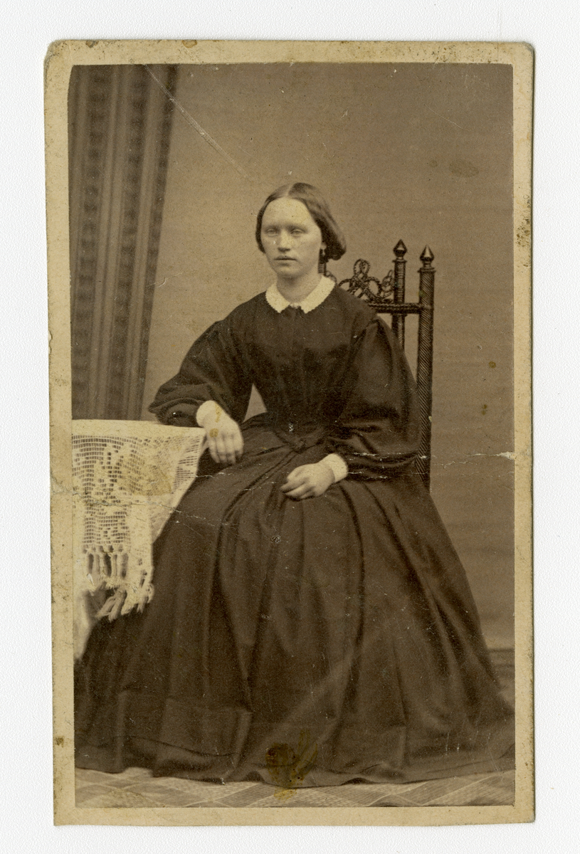 Portrett av kvinne, ca. 1860-tallet