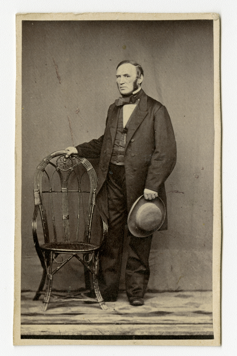 Portrett av mann, ca. 1860-tallet