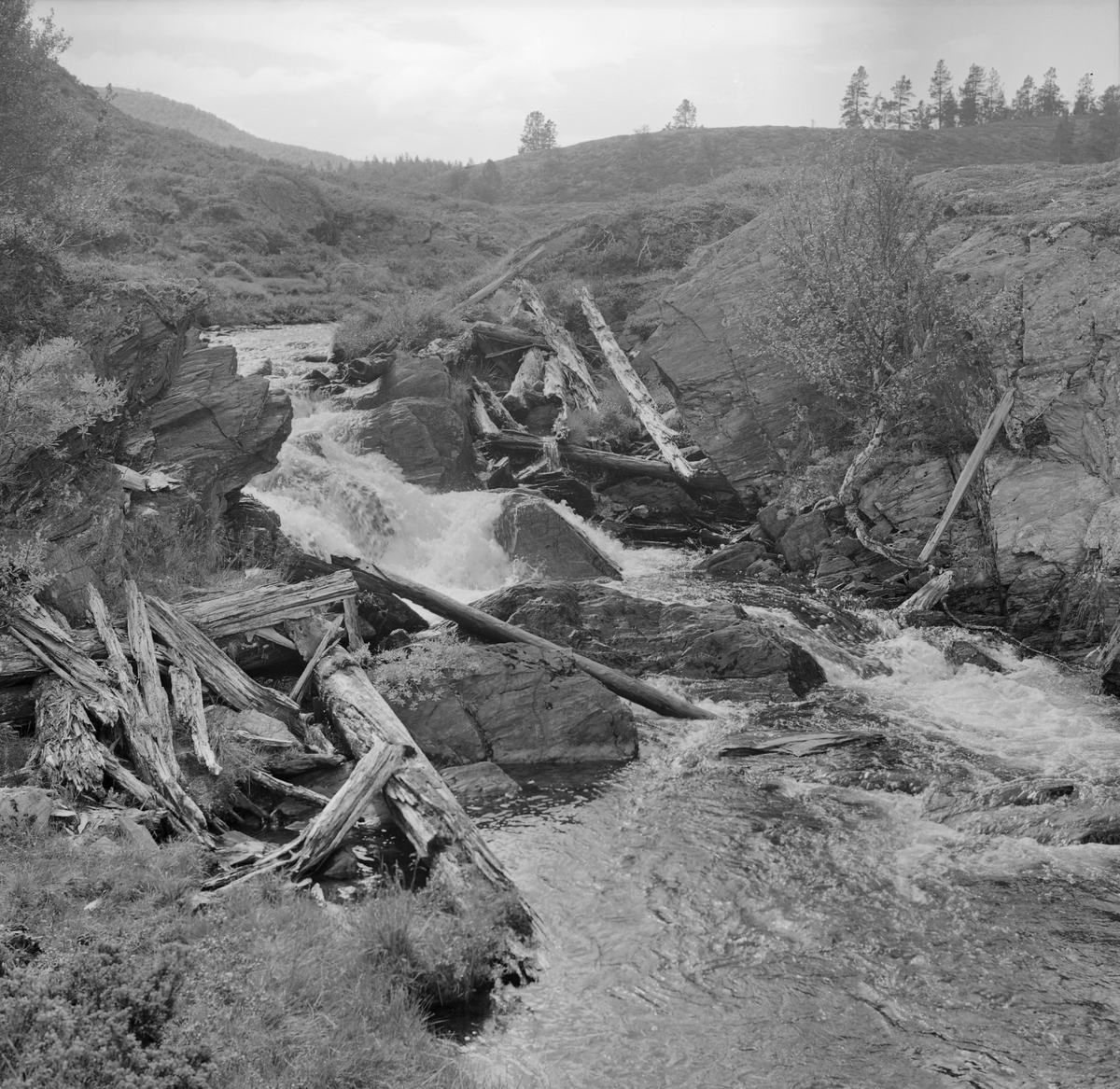 Ødelagt bru