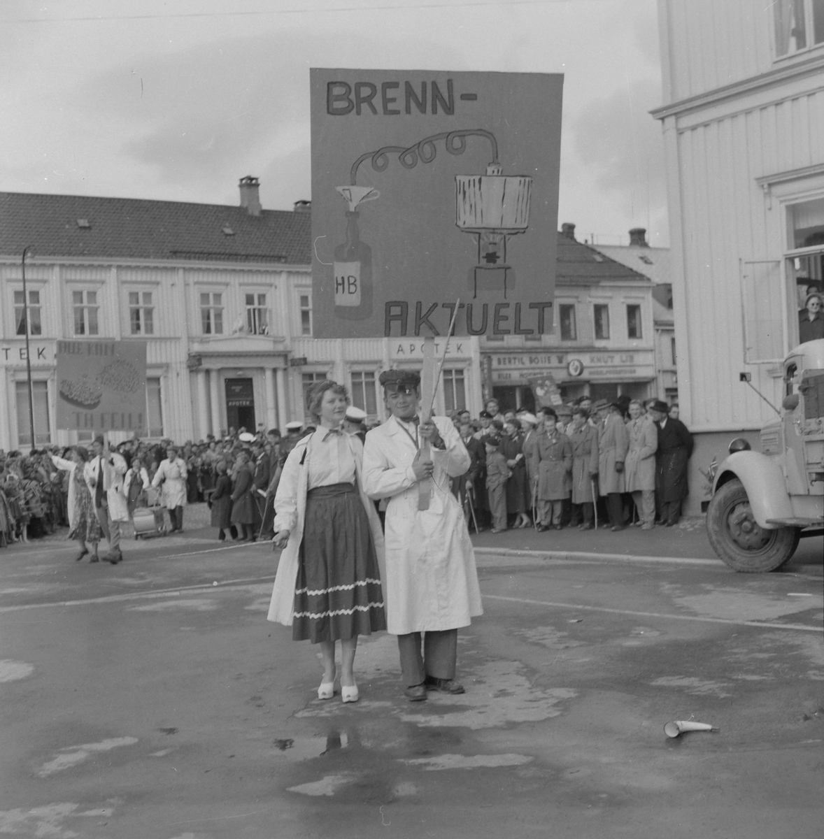 Russetoget 17.mai 1954
