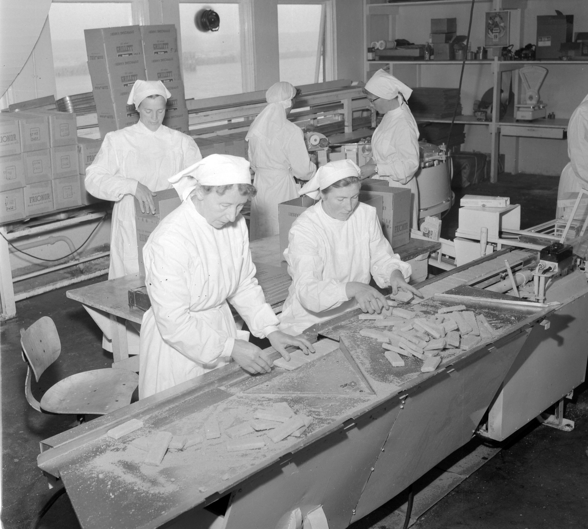 Produksjon av Frionor fiskepinner til Nekolai Dahl