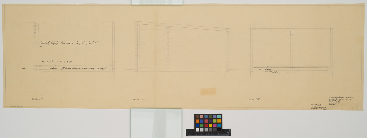 Ritning -ArkDes / DigitaltMuseum