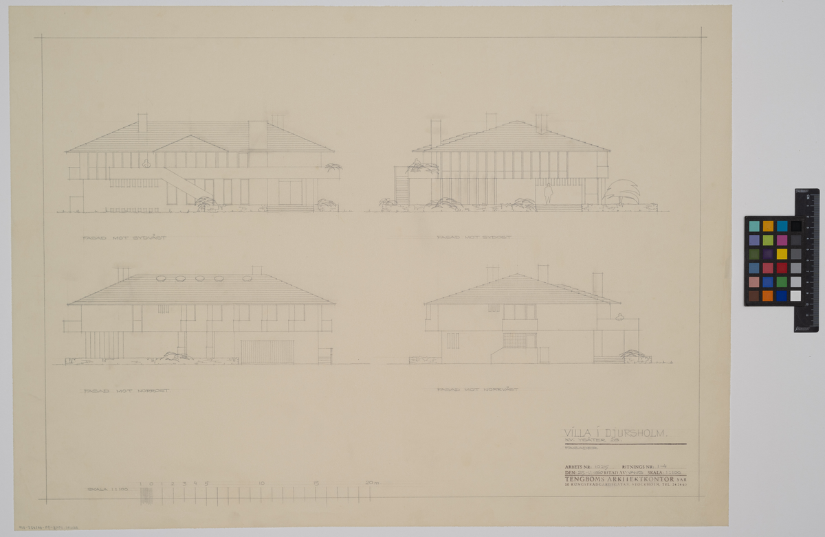 Ysäter 28, villa
Fasader.