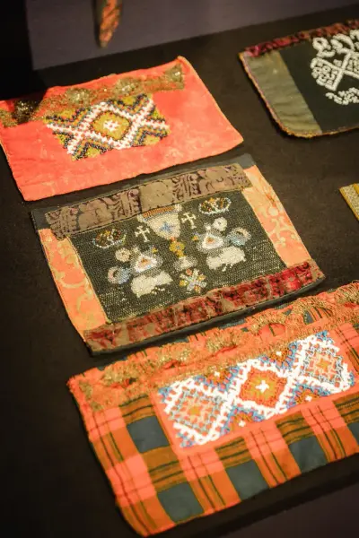 Bringekluter i fast utstilling på Sigdal Museum