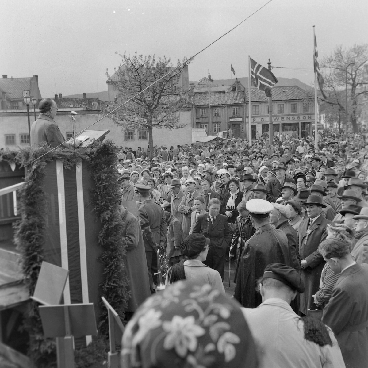Folketoget, 17.mai 1954