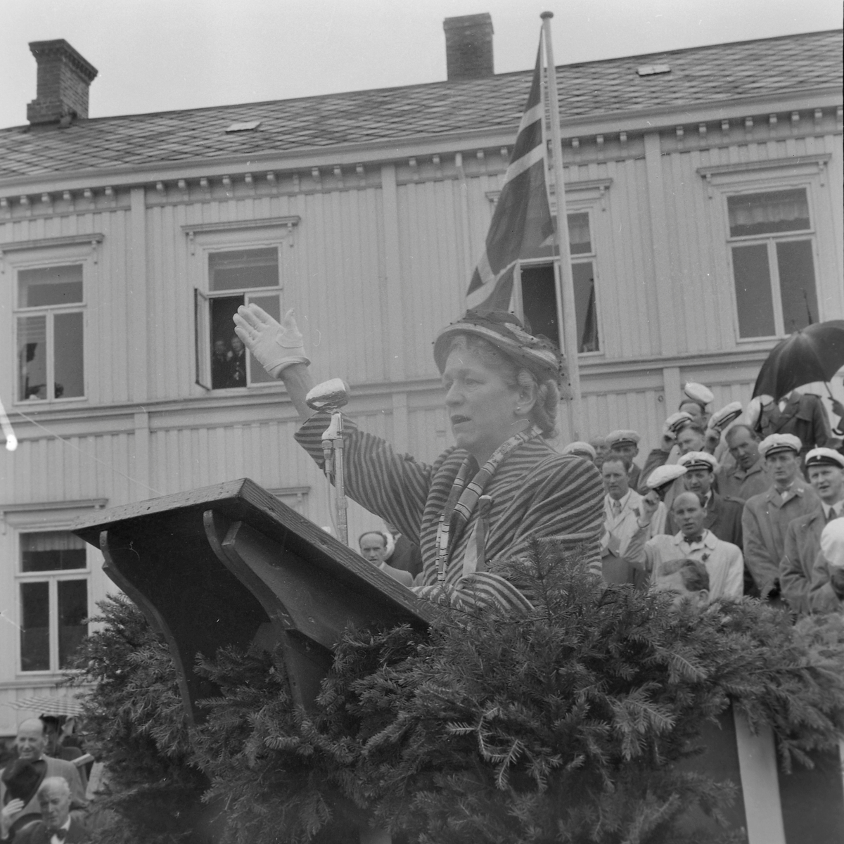 Folketoget, 17.mai 1954