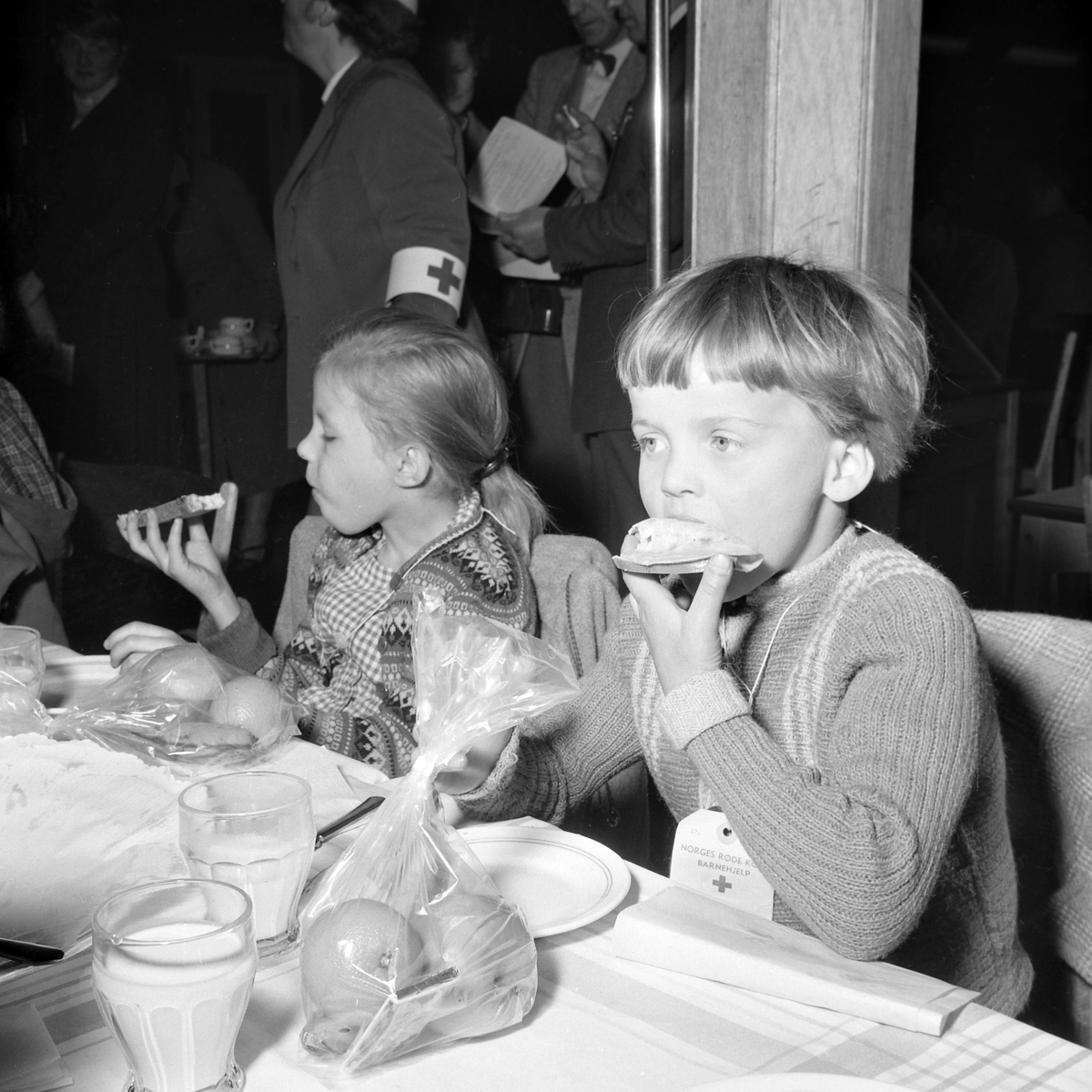 Øst-tyske barn på ferie i Trøndelag