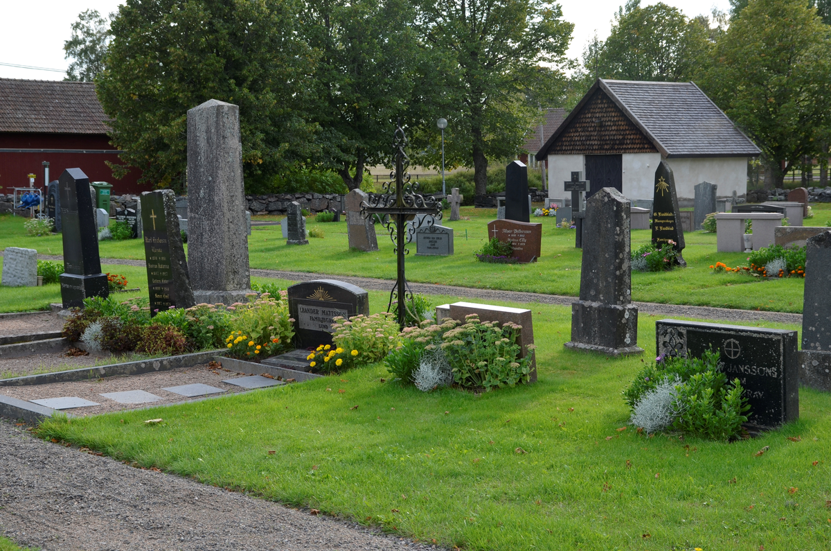 Gravvård, Valö kyrka, Uppland 2016