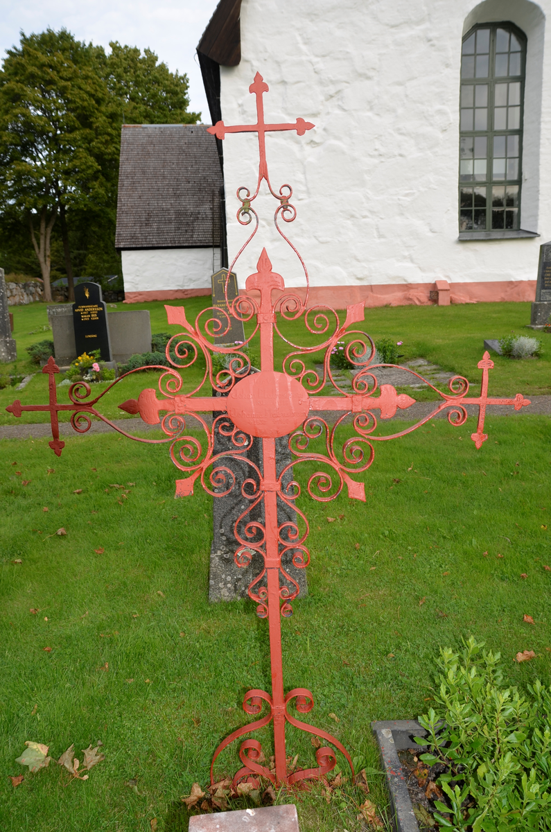 Gravvård, Valö kyrka, Uppland 2016