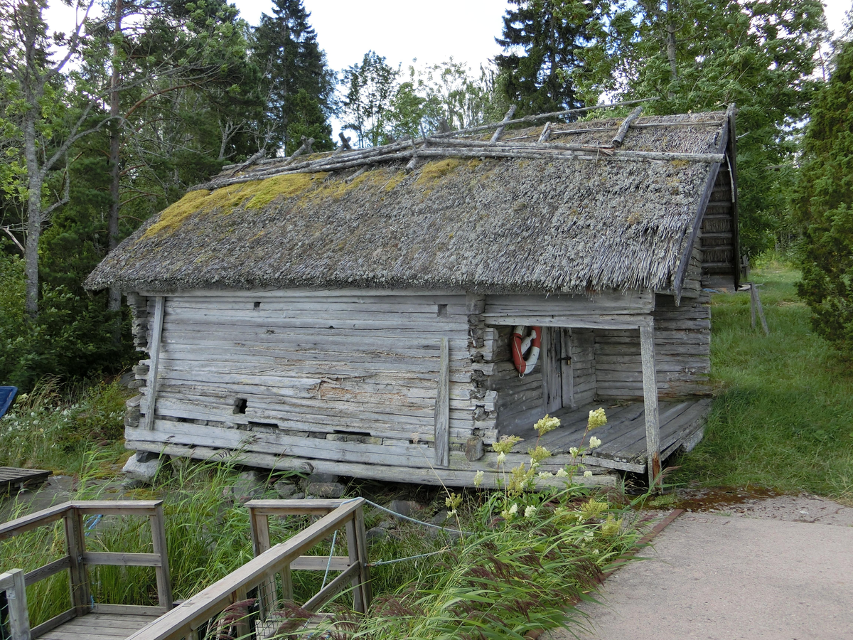 Sjöbod, Långalma gistvall, Börstils socken, Uppland 2019