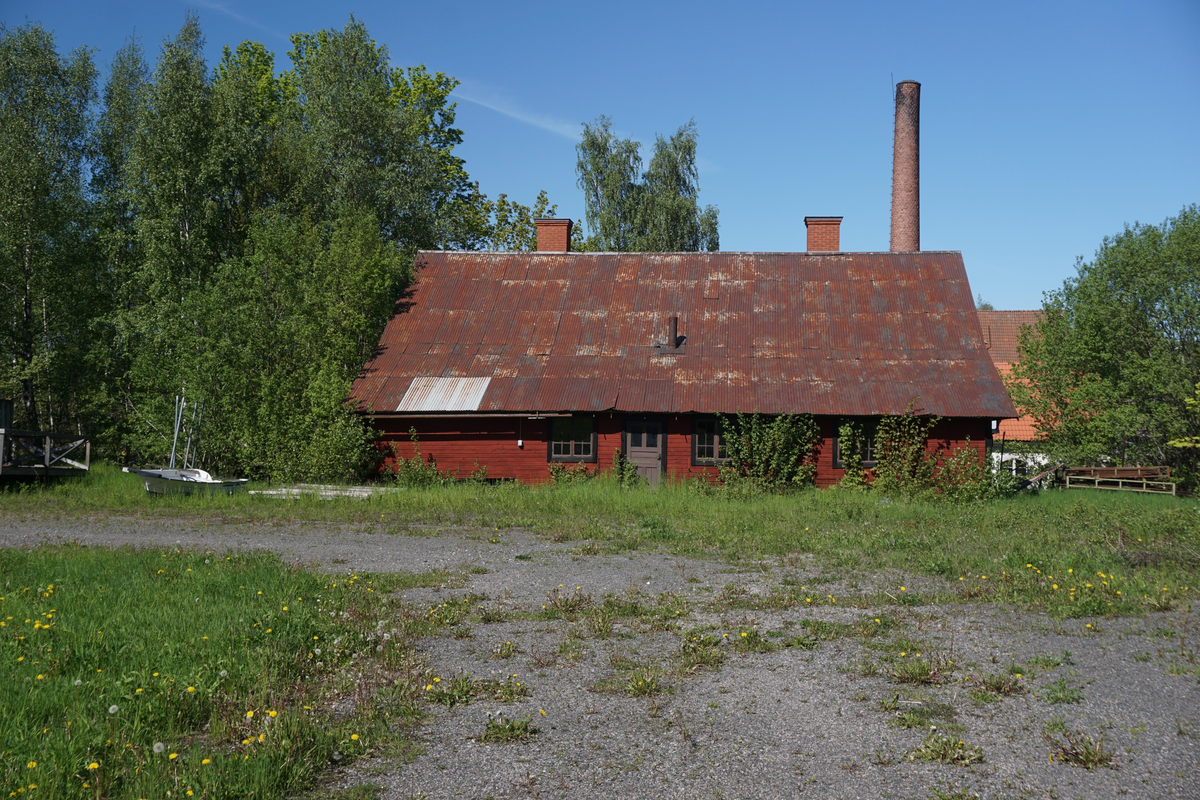 Byggnad med brännstålsugn, Österbybruk, Uppland 2021