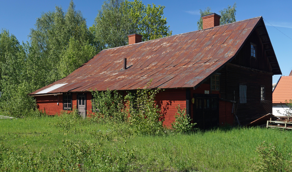 Byggnad med brännstålsugn, Österbybruk, Uppland 2021