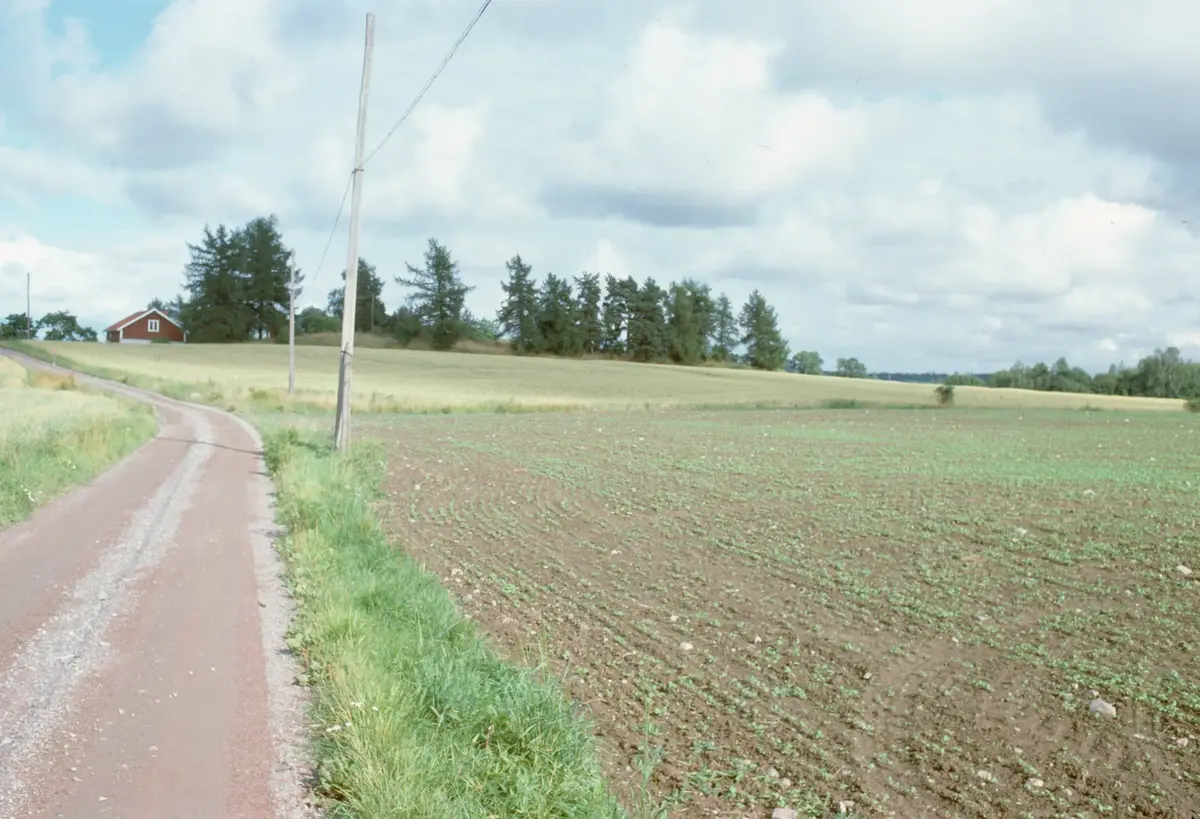 Planerat grustäktsområde S om Ströms gård.