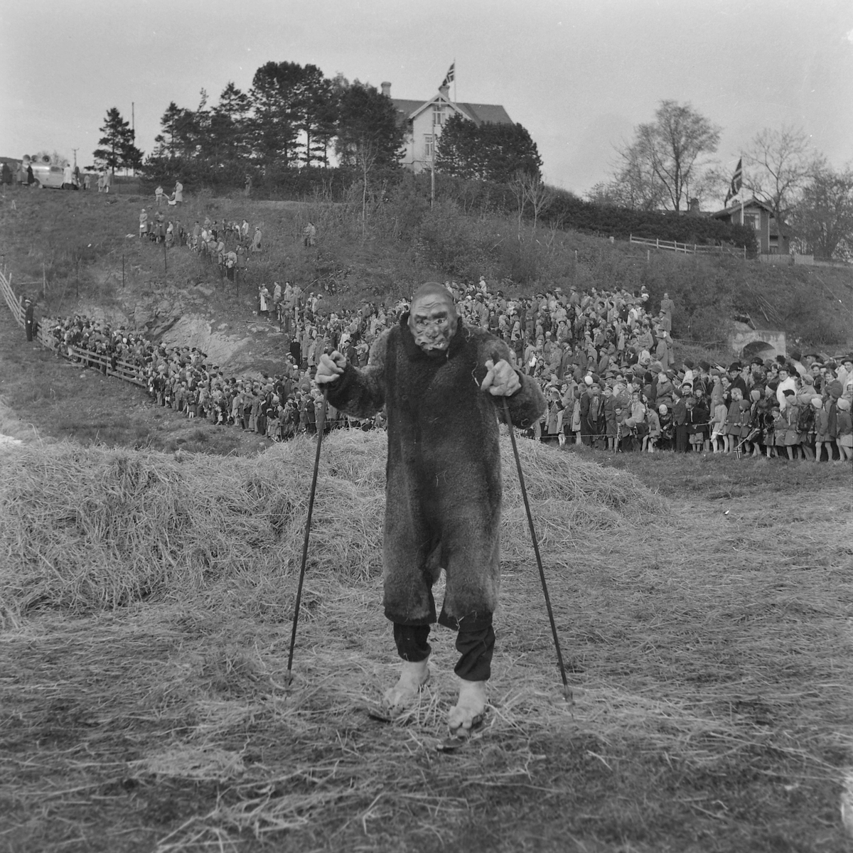 Hopprenn i Duedalen, 17.mai 1954