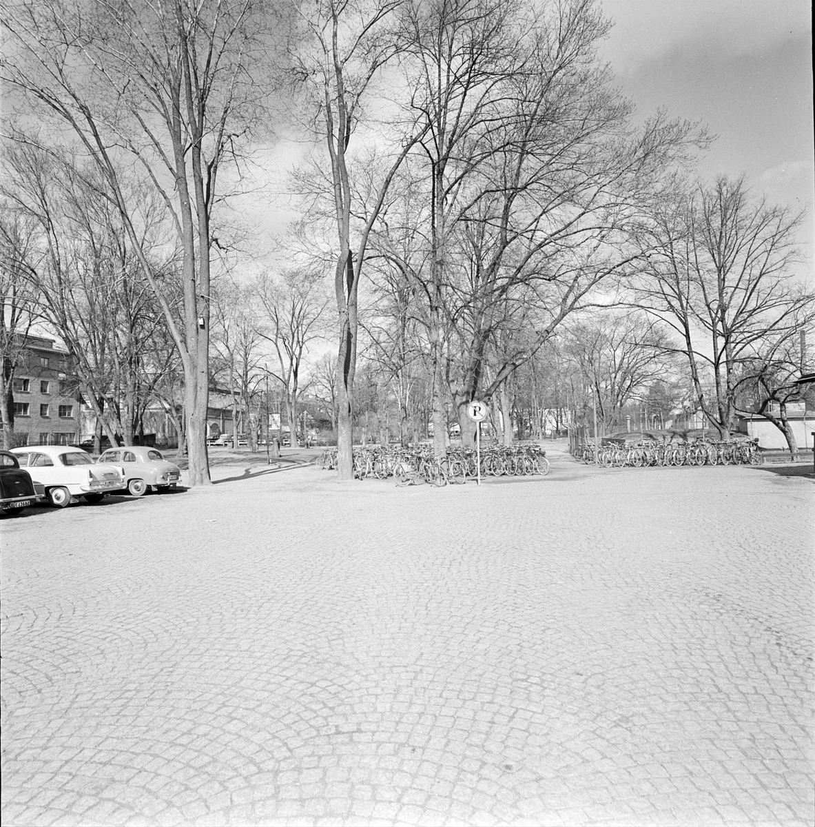 Västra Strandgatan, Uppsala 1956