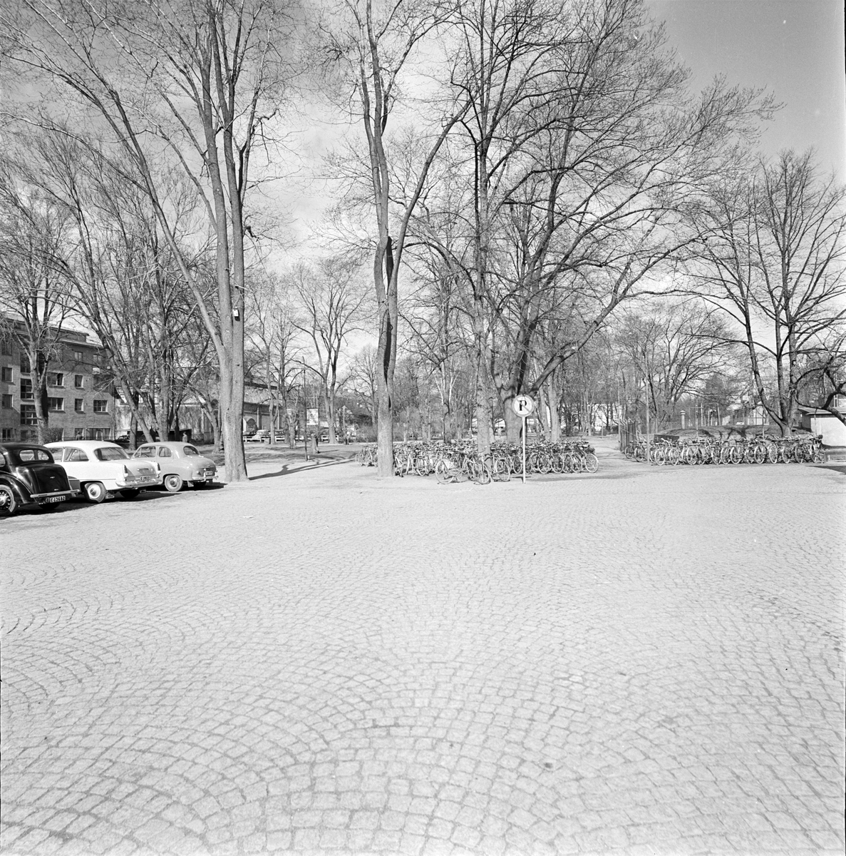 Västra Strandgatan, Uppsala 1956