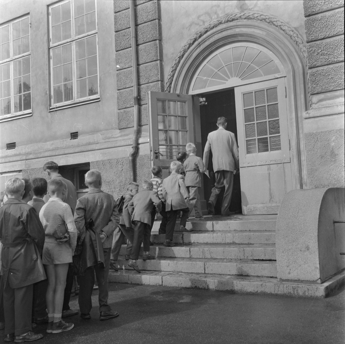 Første skoledag på Lilleby skole