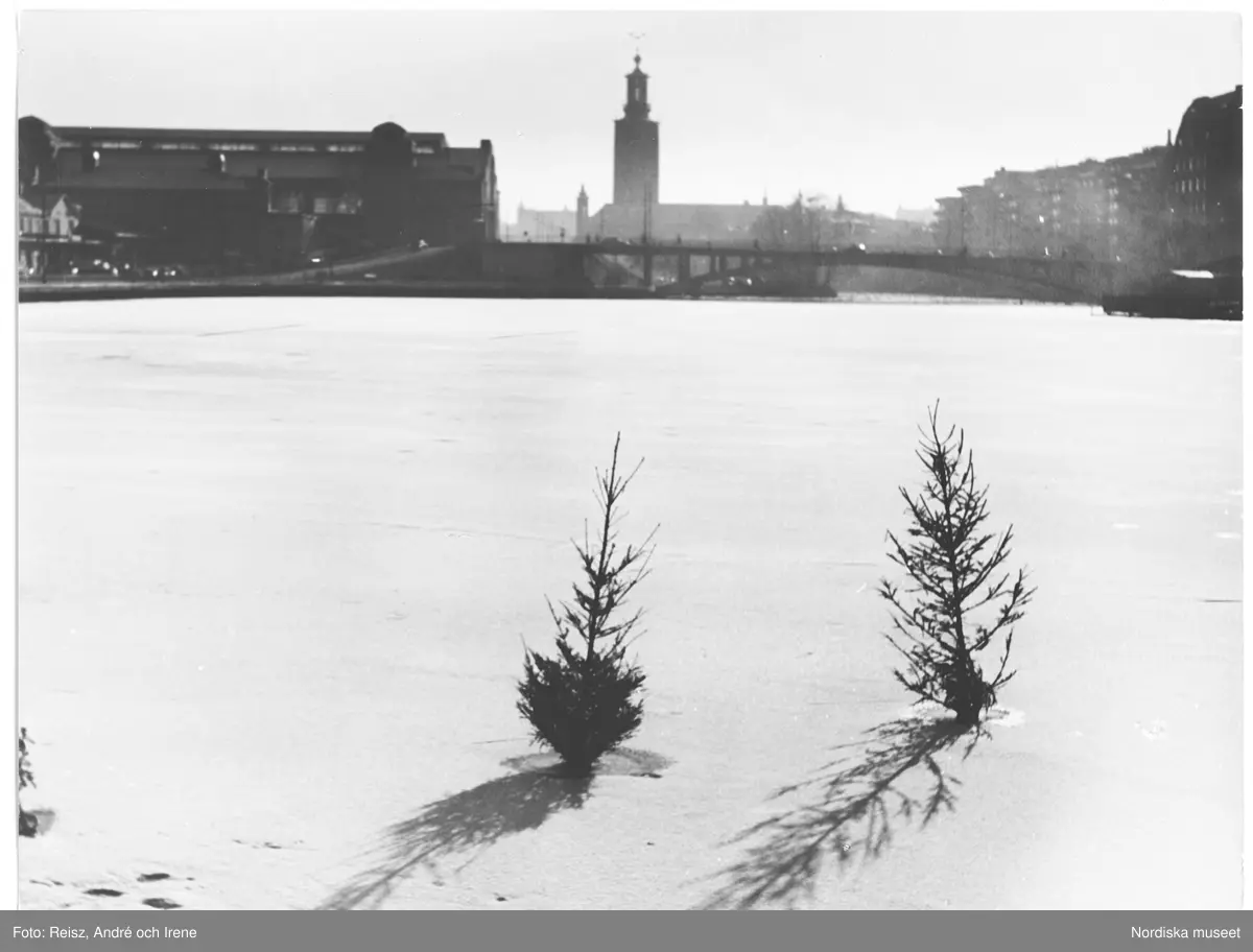 Vinter i Stockholm.
