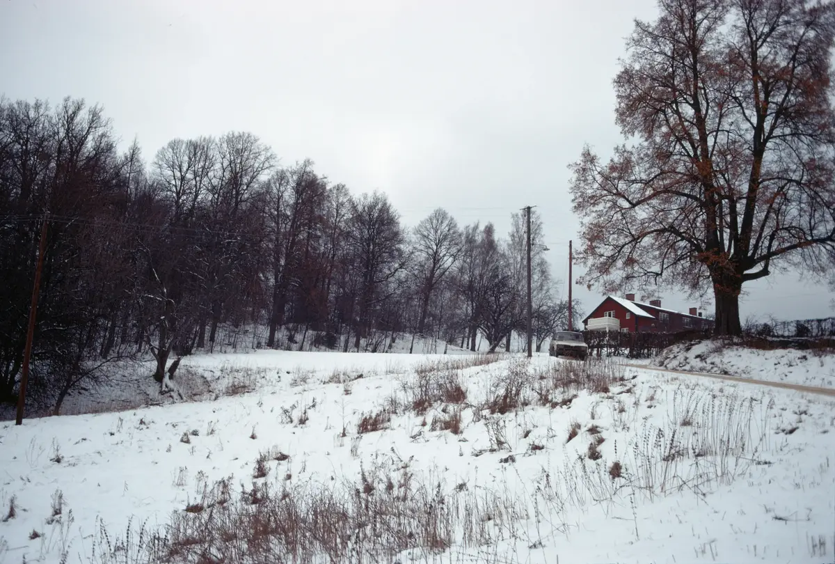 Terrängen S om gravfält B 226 vid Tullinge gård.