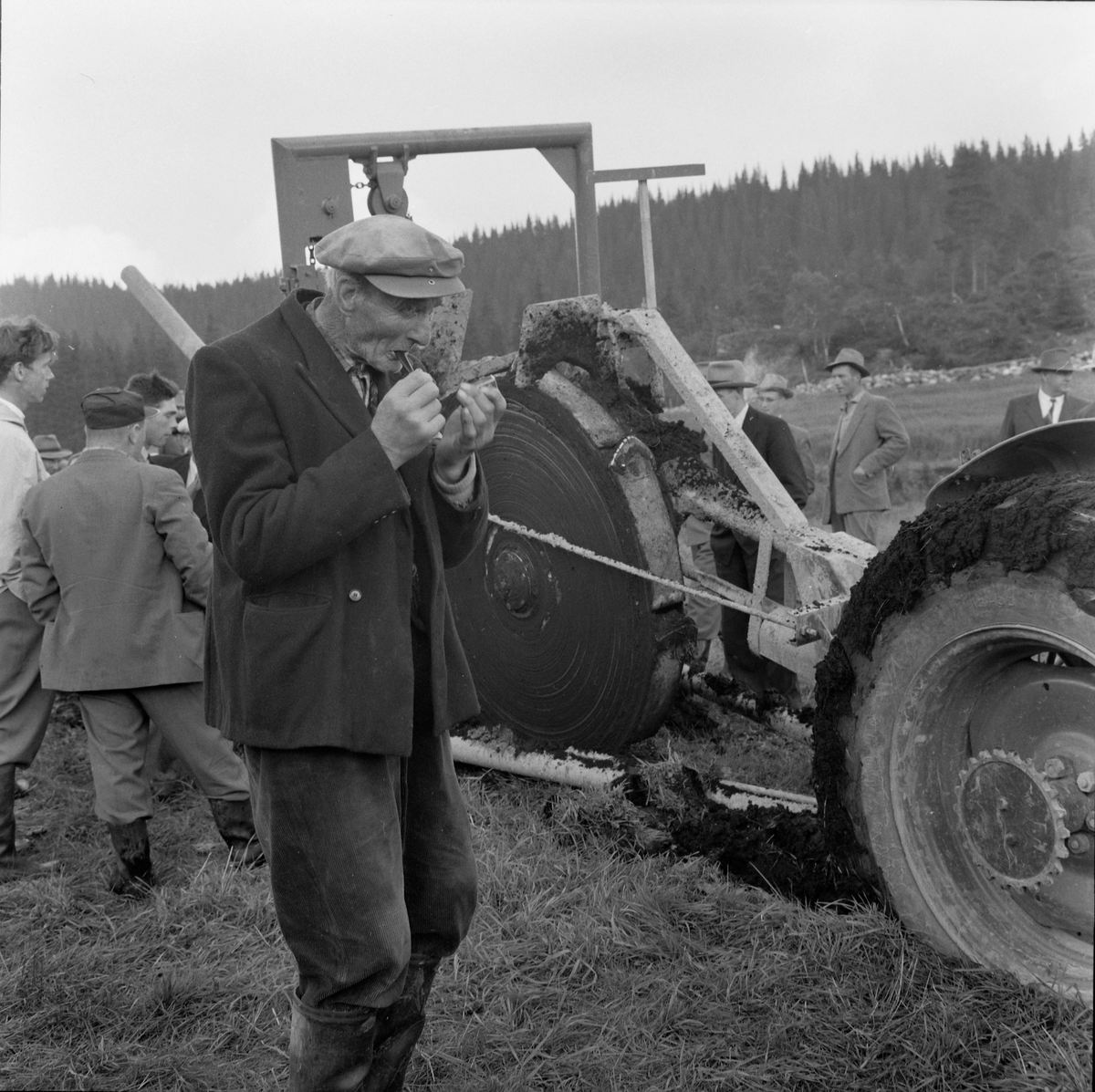 Norsk Landbruksteknisk Forening sin maskindemonstrasjon på Bratsberg