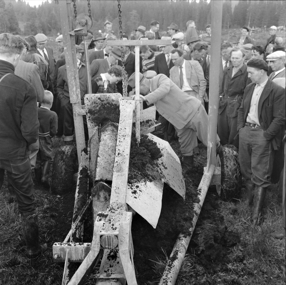 Norsk Landbruksteknisk Forening sin maskindemonstrasjon på Bratsberg