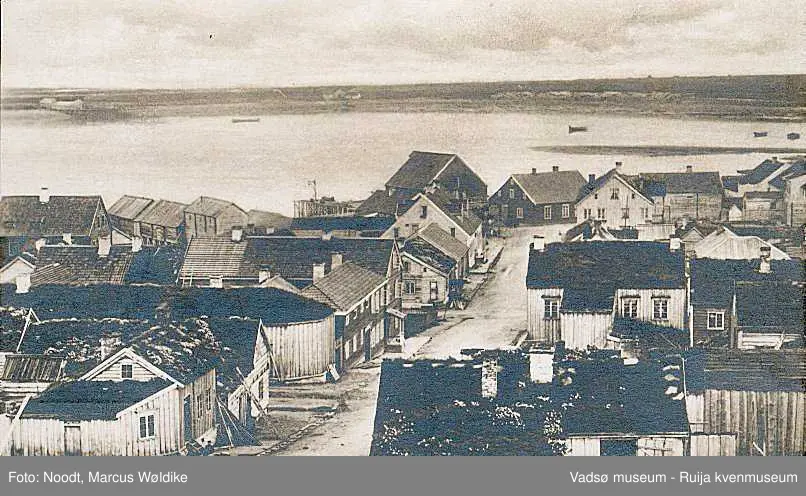 Nykirkegata i Vadsø 1864