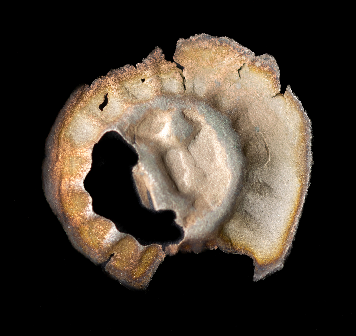 Mynt. Arkeologiskt föremål.