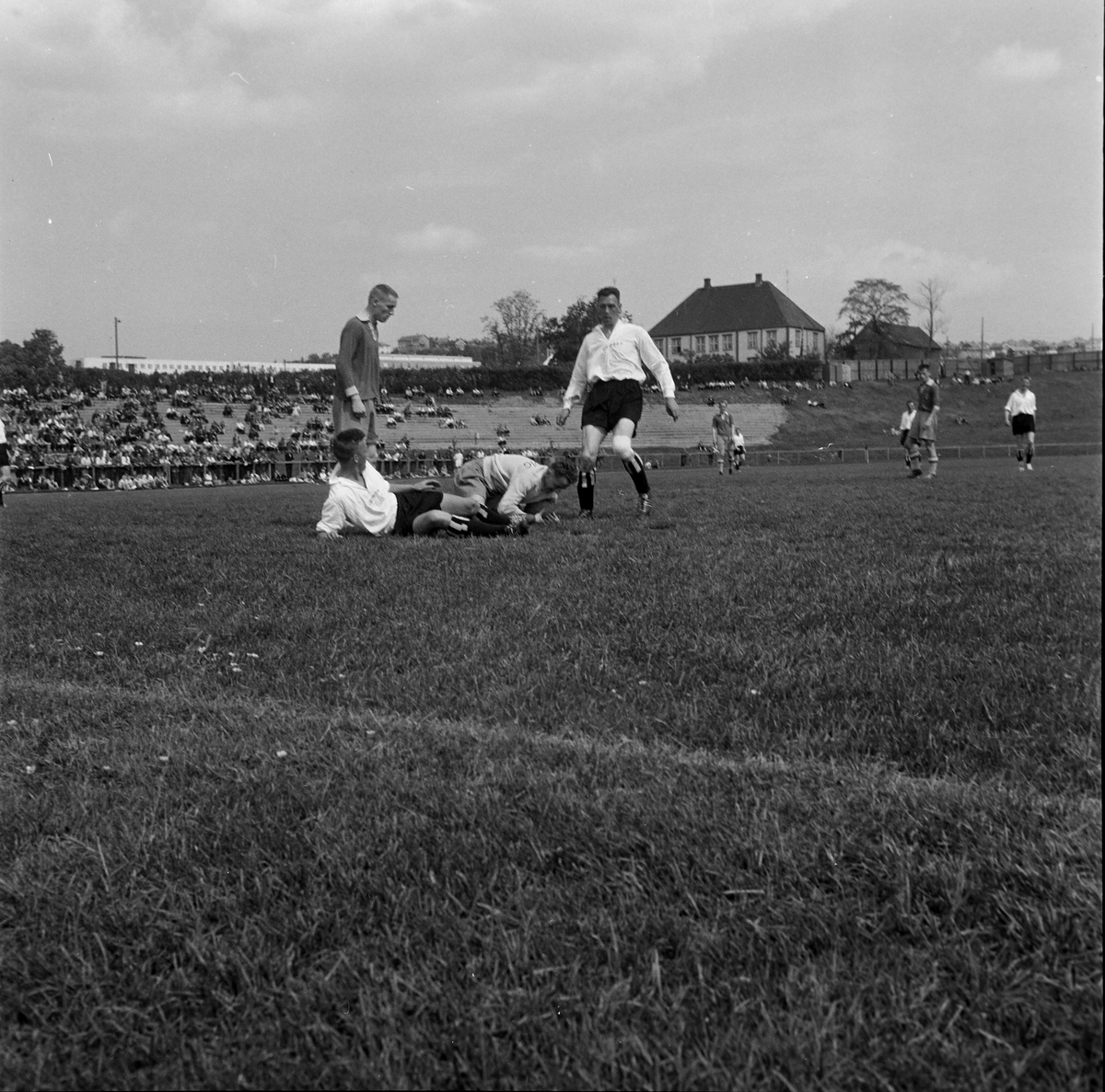 Fotballkamp mellom Freidig og Odd