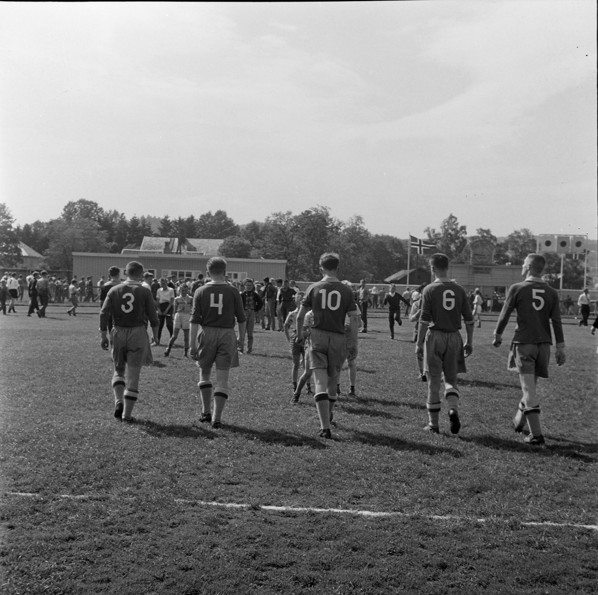 Fotballkamp mellom Freidig og Odd