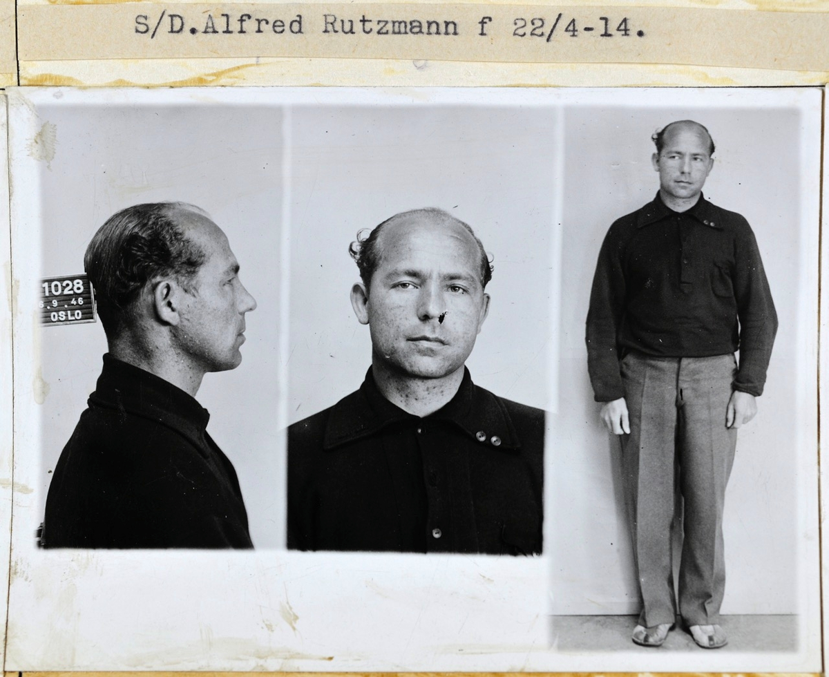 Forbryterportrett av SD Alfred Rutzmann