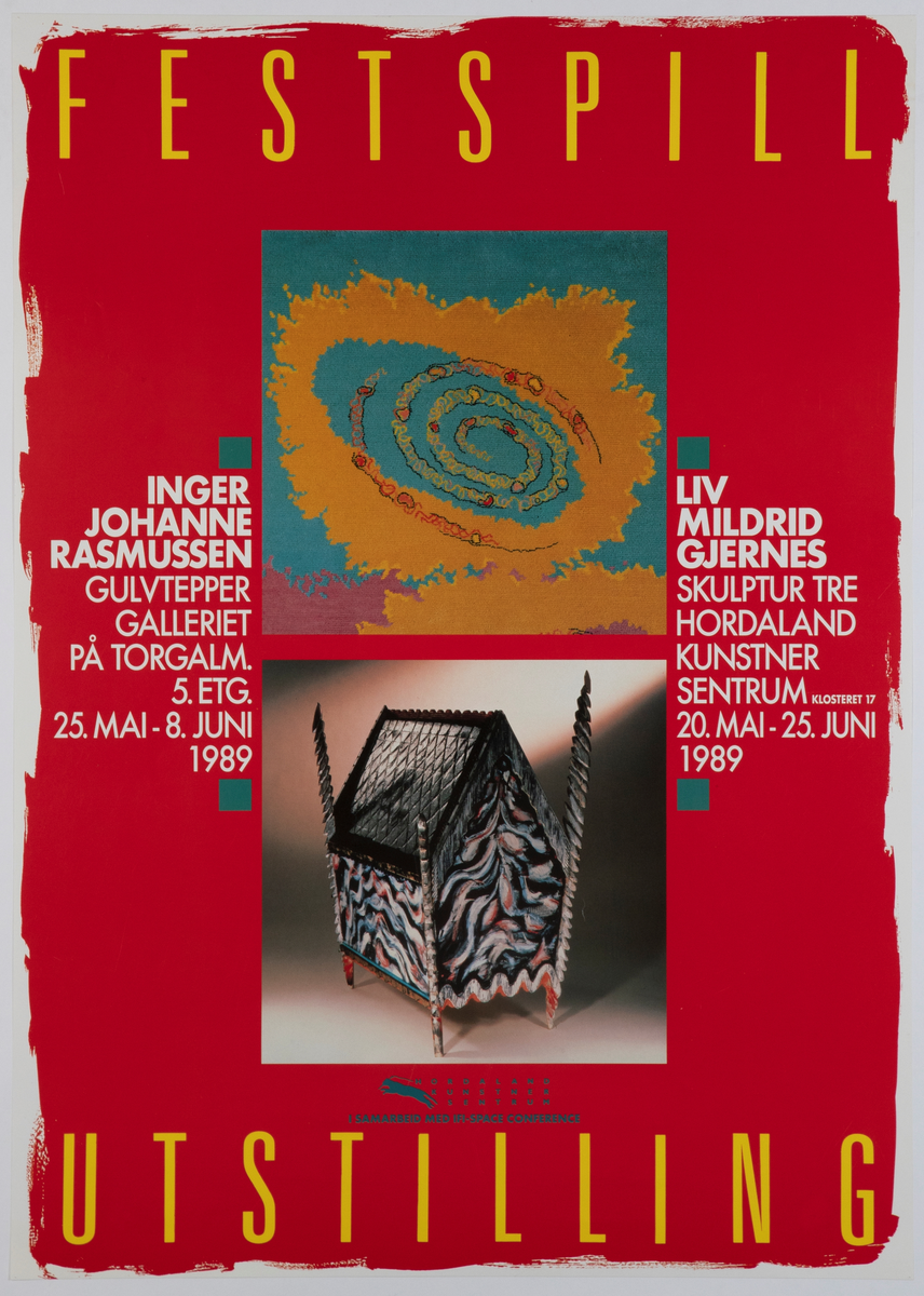 Festspill  [Utstillingsplakat]