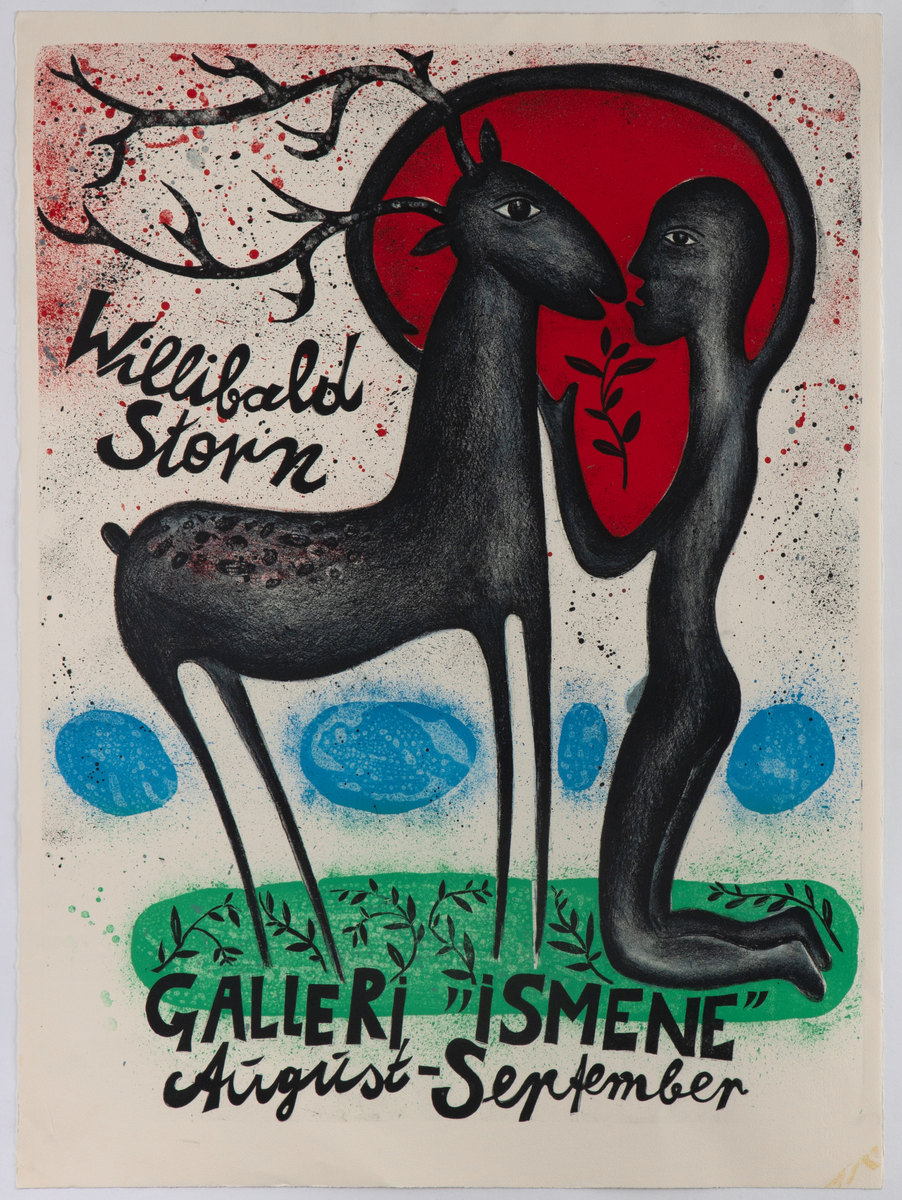 Willibald Storm [Utstillingsplakat]