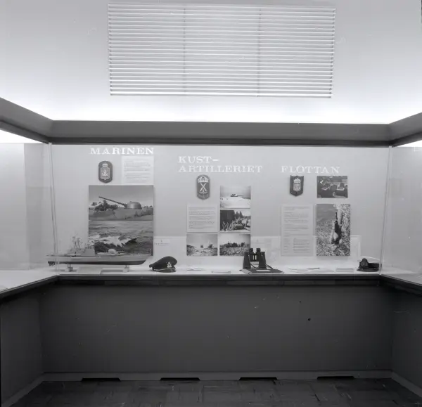 Utställningen Modern Örlog. Monter om Marinen, Kustatillerie