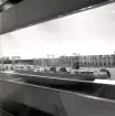 Permanent utställning i Rederisalen innan den bröts upp 1974. Överblick av utställningsinteriör.