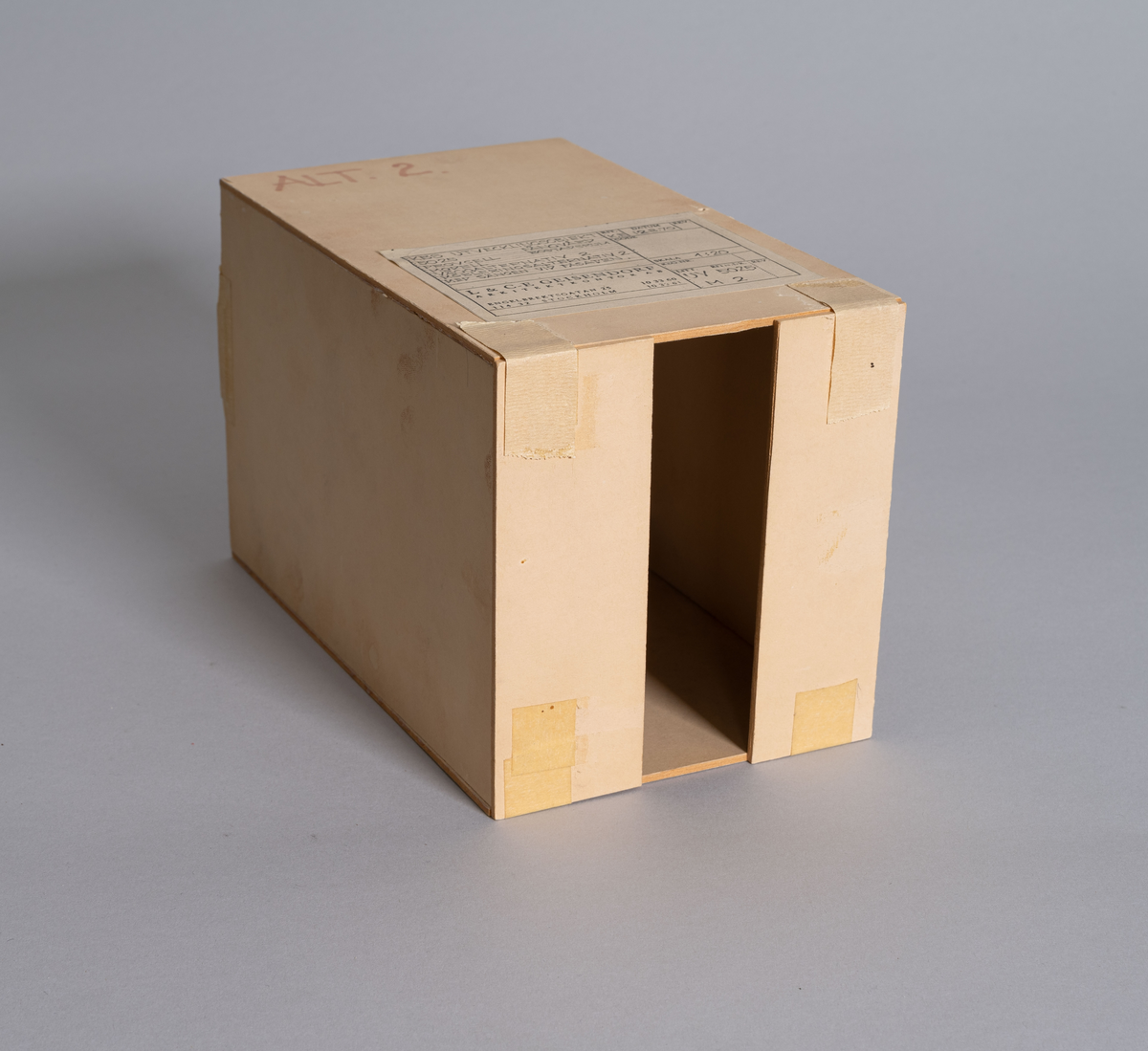 Prison Cells, Model of prison cell by Geisendorf, Léonie